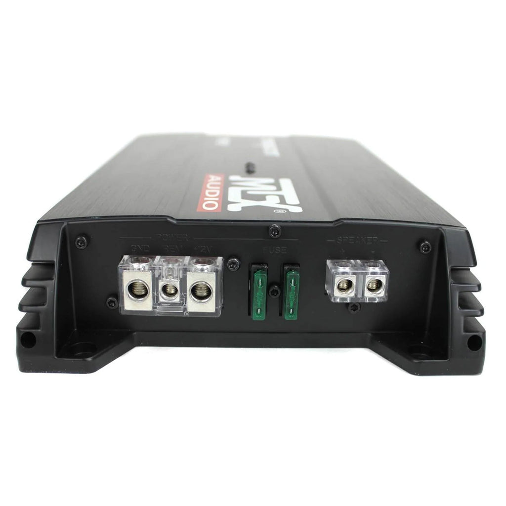 MTX 12 1200W Subwoofer auto à double haut-parleur, enceinte de basses, amplificateur et kit d'amplification
