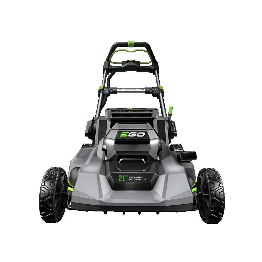 Tondeuse autotractée à poussée EGO 21 sur batterie 7,5 Ah 56 V, technologie Touch Drive