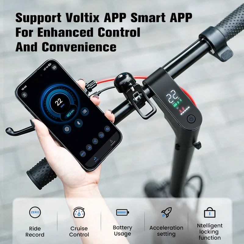 iScooter Electric Scooter Adult, 350W Motor, 21 Miles Long Range, 19 mph & 8.5 Pneumatic tire Folding Commuter Electric Scooter for Adults & Teens, Superior Performance Smart App & Dual Braking