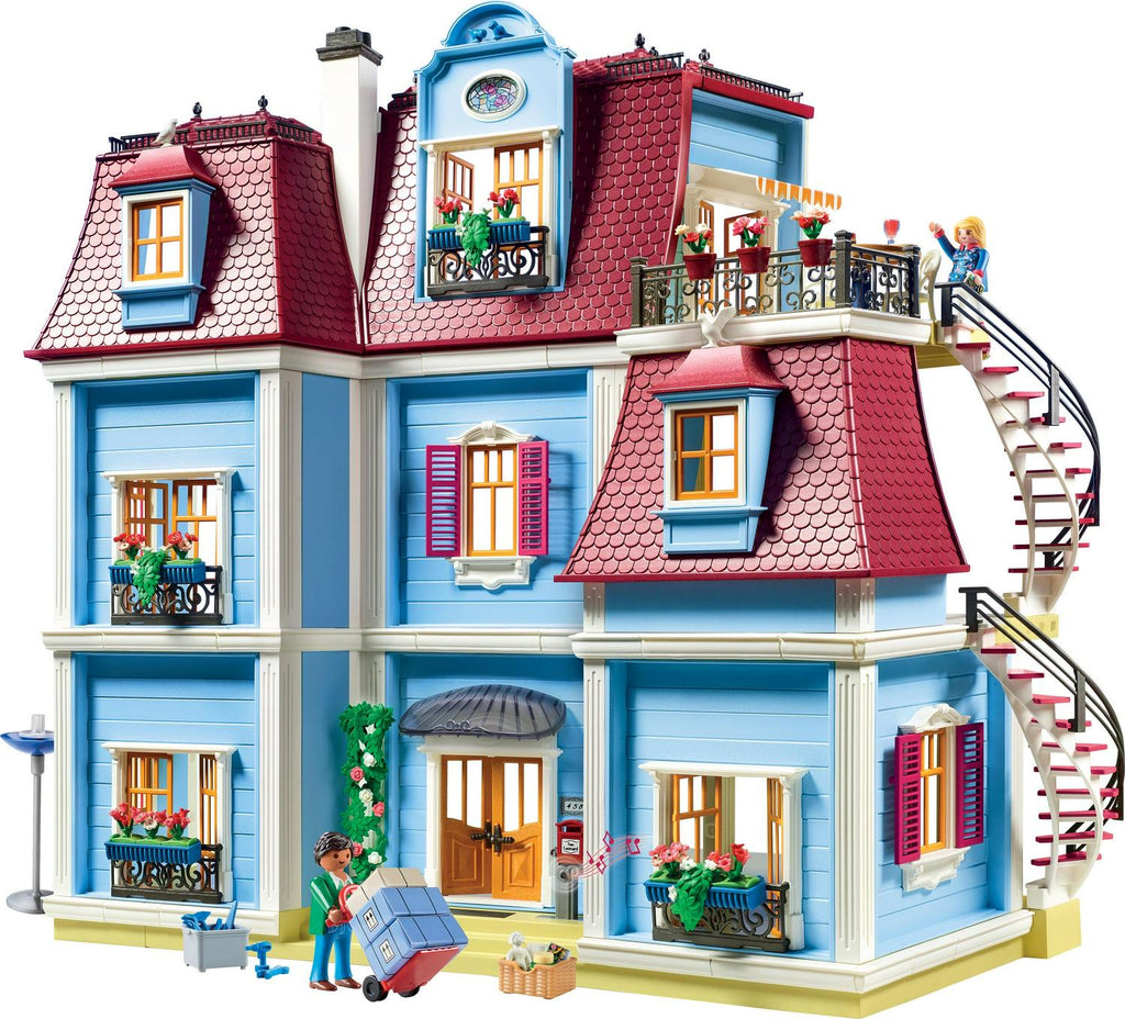 Grande maison de poupée Playmobil. Recommandée à partir de 4 ans