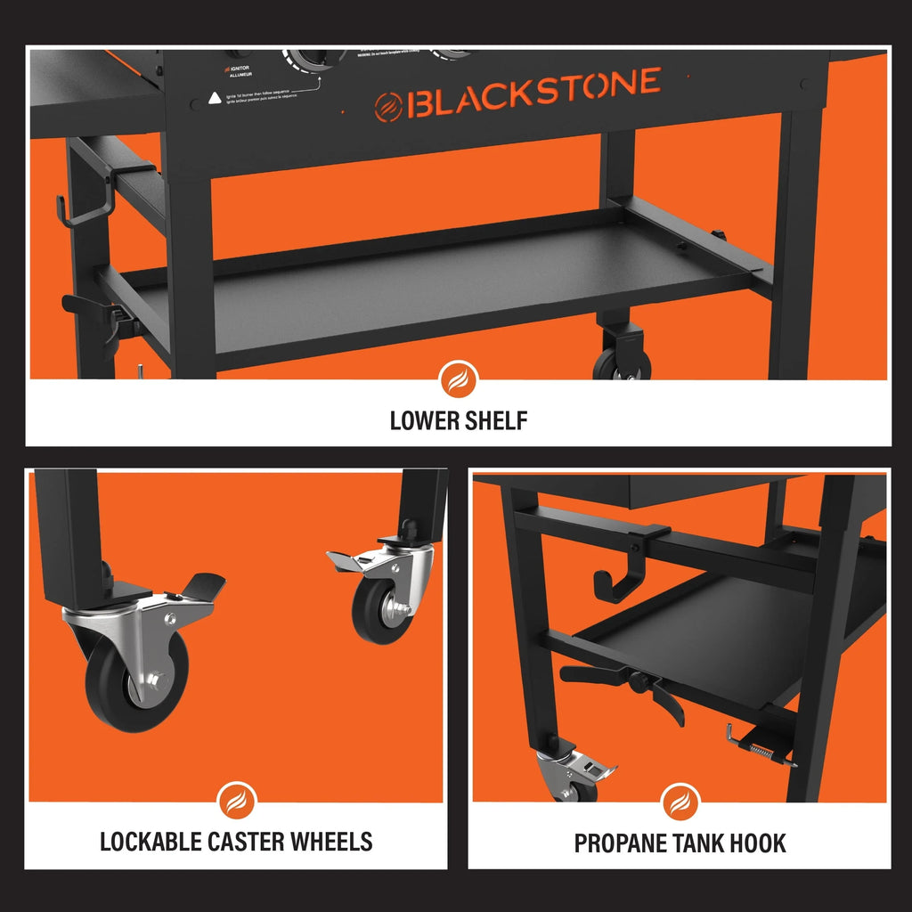 Station de cuisson avec plaque Blackstone 36