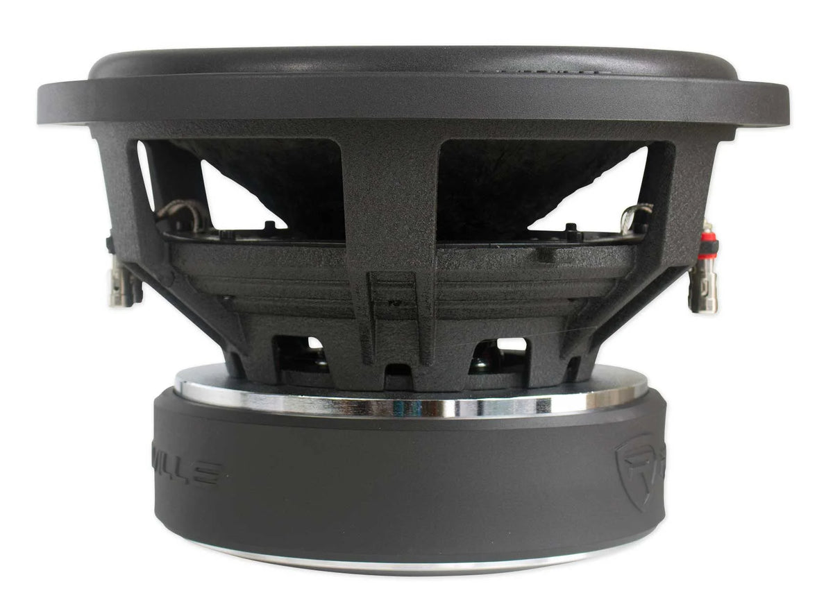 Caisson de basses pour voiture Rockville Punisher 12D2 12 5600w Peak Double sub 2-Ohm 1400w RMS Certifié CEA
