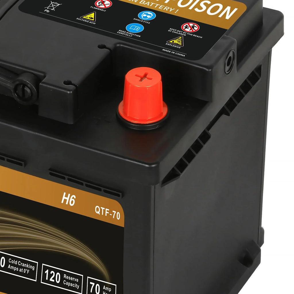Batterie AGM Autocessking Platinum, batteries rechargeables automobiles groupe 47 pour voiture, 12V H5 680CCA 60Ah 100RC