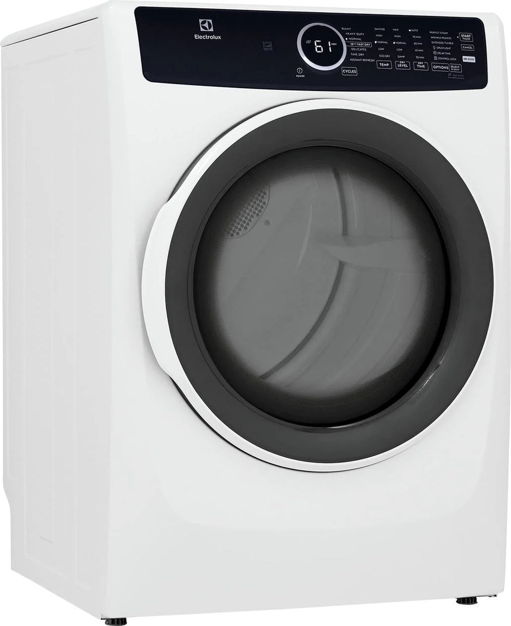 Sèche-linge électrique Electrolux à chargement frontal Perfect Steam avec rafraîchissement instantané, 8,0 pi³
