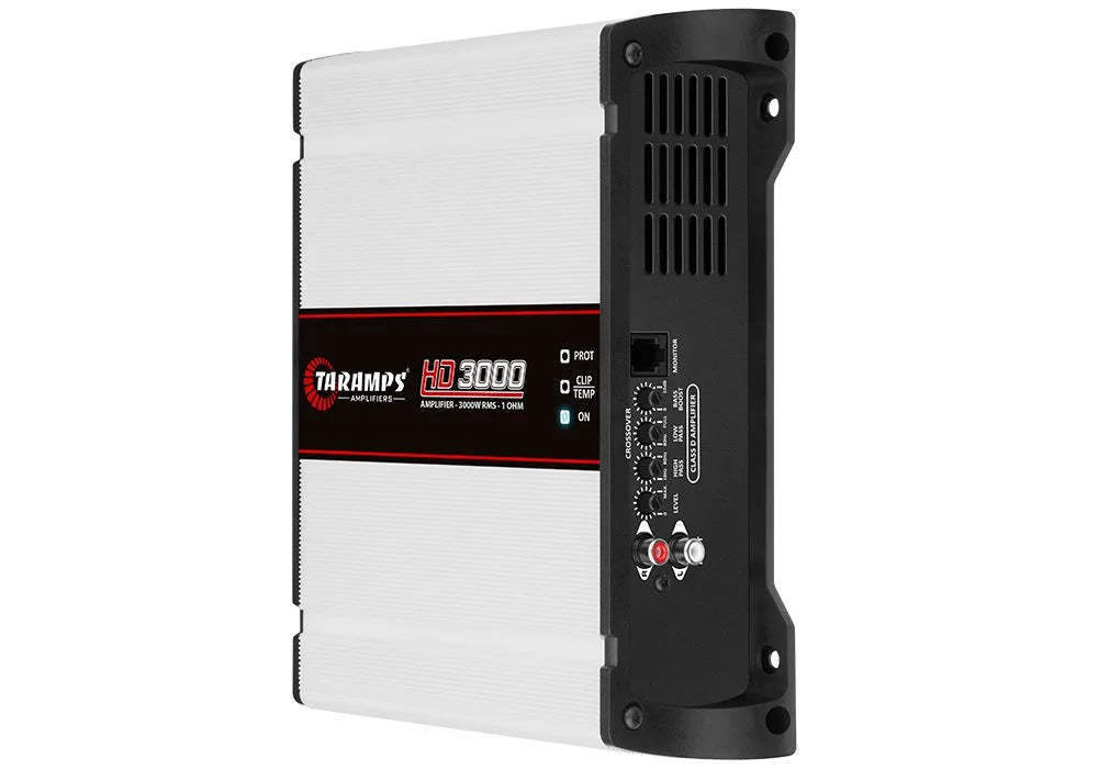 Taramps Classe D HD 3000 Watts RMS 1 Ohm Amplificateur Mono pour Système Audio Automobile