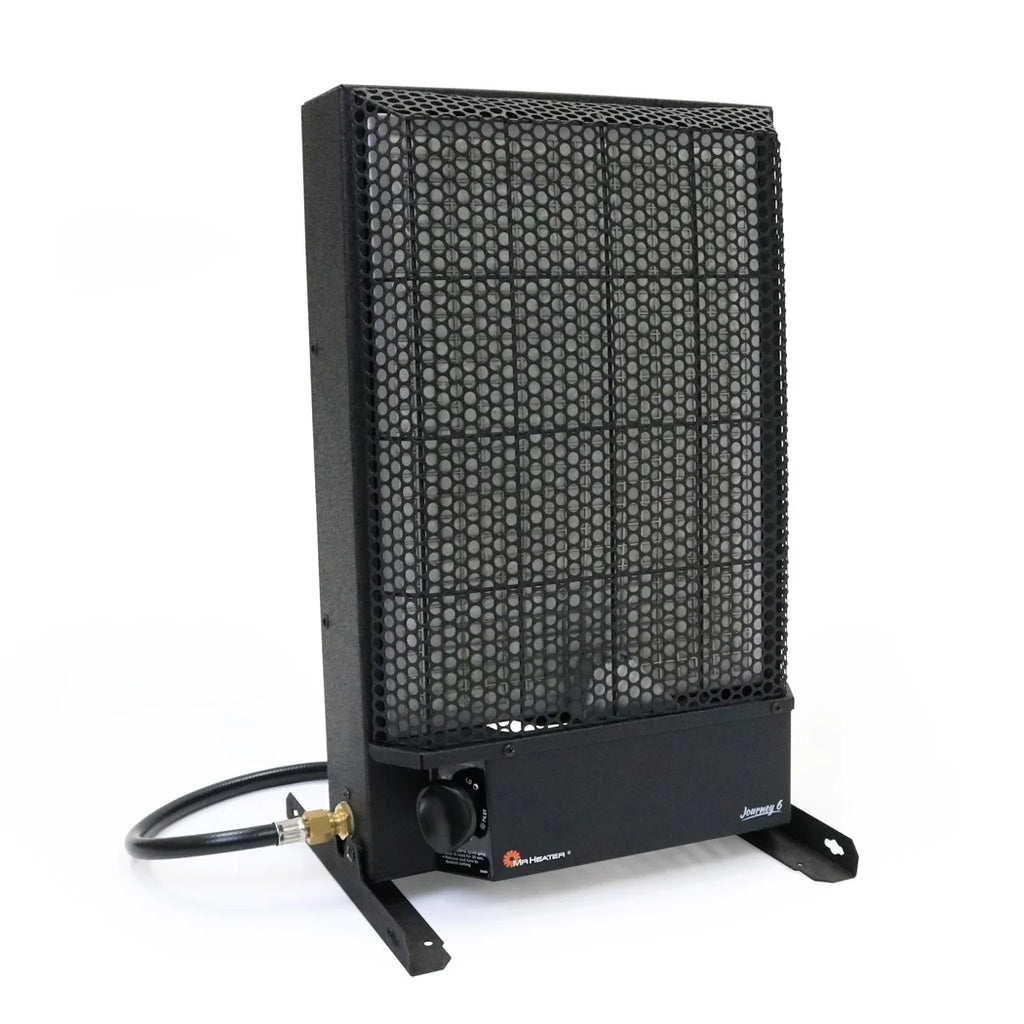 Chauffage catalytique au propane Mr Heater Journey 6 breveté, sûr en intérieur, 6 000 BTU