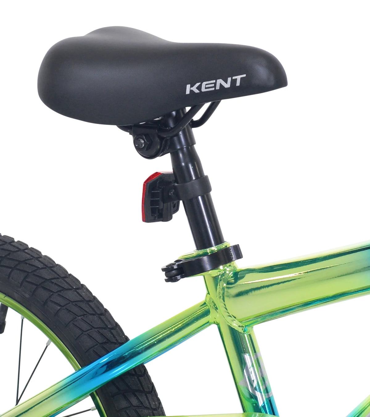 Vélo BMX enfant 18 Kent Glitch, roues de 18 pouces, pour enfants de 6 à 12 ans, bleu/vert