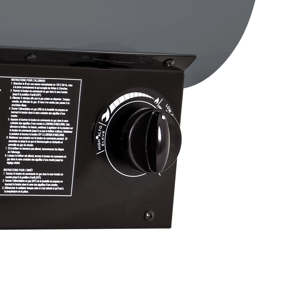 Chauffage à air pulsé intérieur/extérieur au propane (LP) Dyna-Glo 70 000 à 125 000 BTU Delux