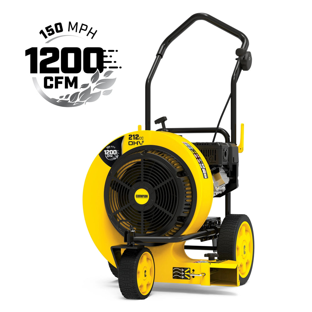Souffleur de feuilles autoporté Champion Power Equipment 212 cc 1200 CFM