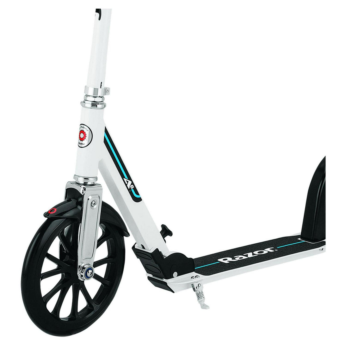 Trottinette pliant Razor A6 - Grandes roues de 10 po. Cadre en aluminium. Pour adolescents et adultes jusqu'à 220 lb
