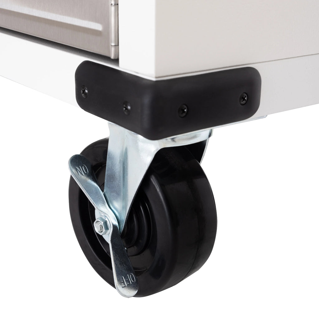 Seville Classics Classeur de rangement verrouillable à corps en acier UltraHD, unité d’étagères, 36 po l x 18 po P x 72 po H, granit
