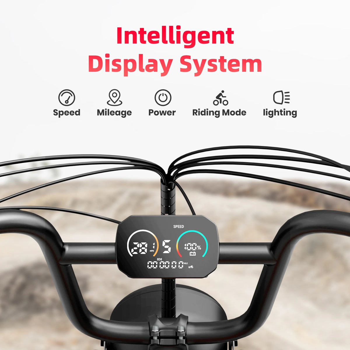 Vélo électrique AMYET G60 Peak 1500W, VTT électrique à pneus larges 20 pouces, 48V 20Ah 32MPH pour adultes, suspension intégrale UL2849