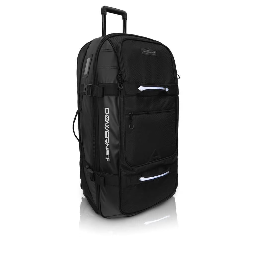 Sac polochon à roulettes PowerNet avec poignée, sac de voyage pour baseball, sac de baseball et de softball pour équipement de receveur, sac de baseball de voyage (petit | 110 L)