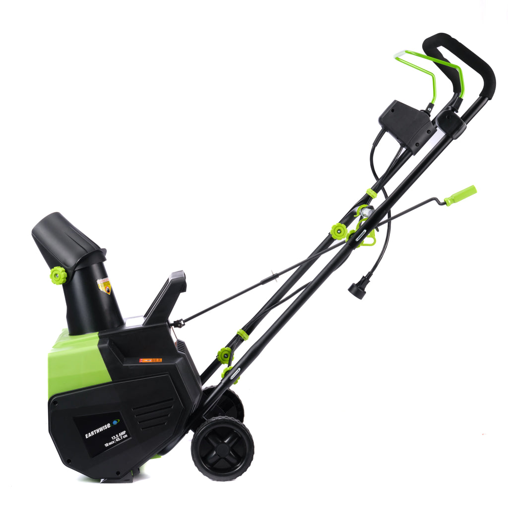 Earthwise SN71018 Souffleuse à neige électrique à câble de 18 pouces, 13,5 ampères