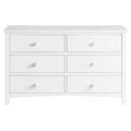 Commode universelle à 6 tiroirs Oxford Baby, blanc neige