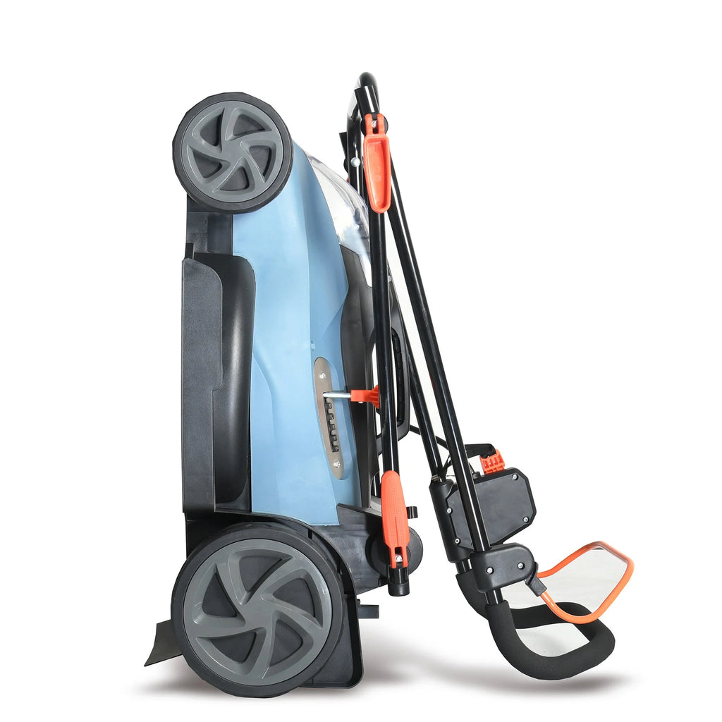 Tondeuse à gazon sans fil SENIX 40V à moteur sans balais, plateau de 18 po, lame de coupe de 17 po, fonction 2-en-1 broyage et ramassage, réglage en 6 positions, LPPX2-M5