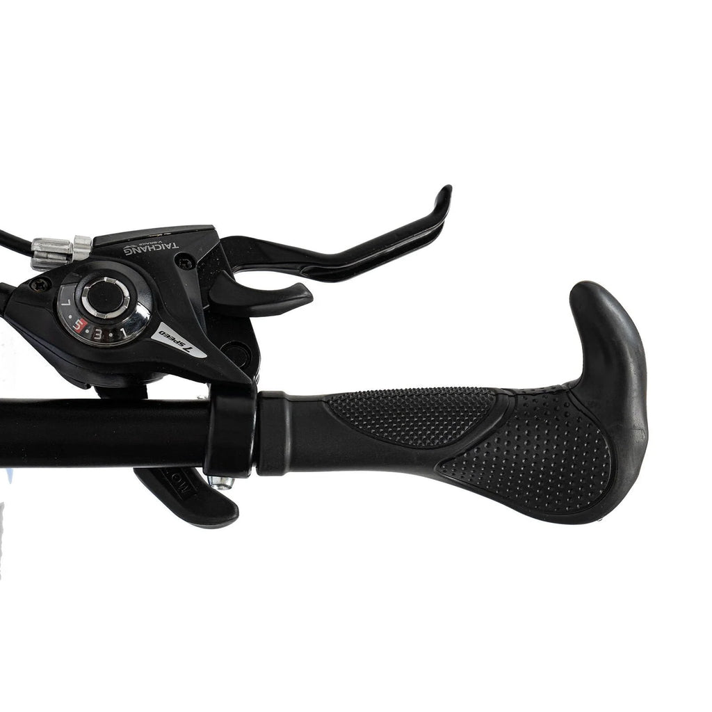 Vélo tout-terrain pliant Wuzstar 26, 21 vitesses, en acier à haute teneur en carbone, avec double frein à disque