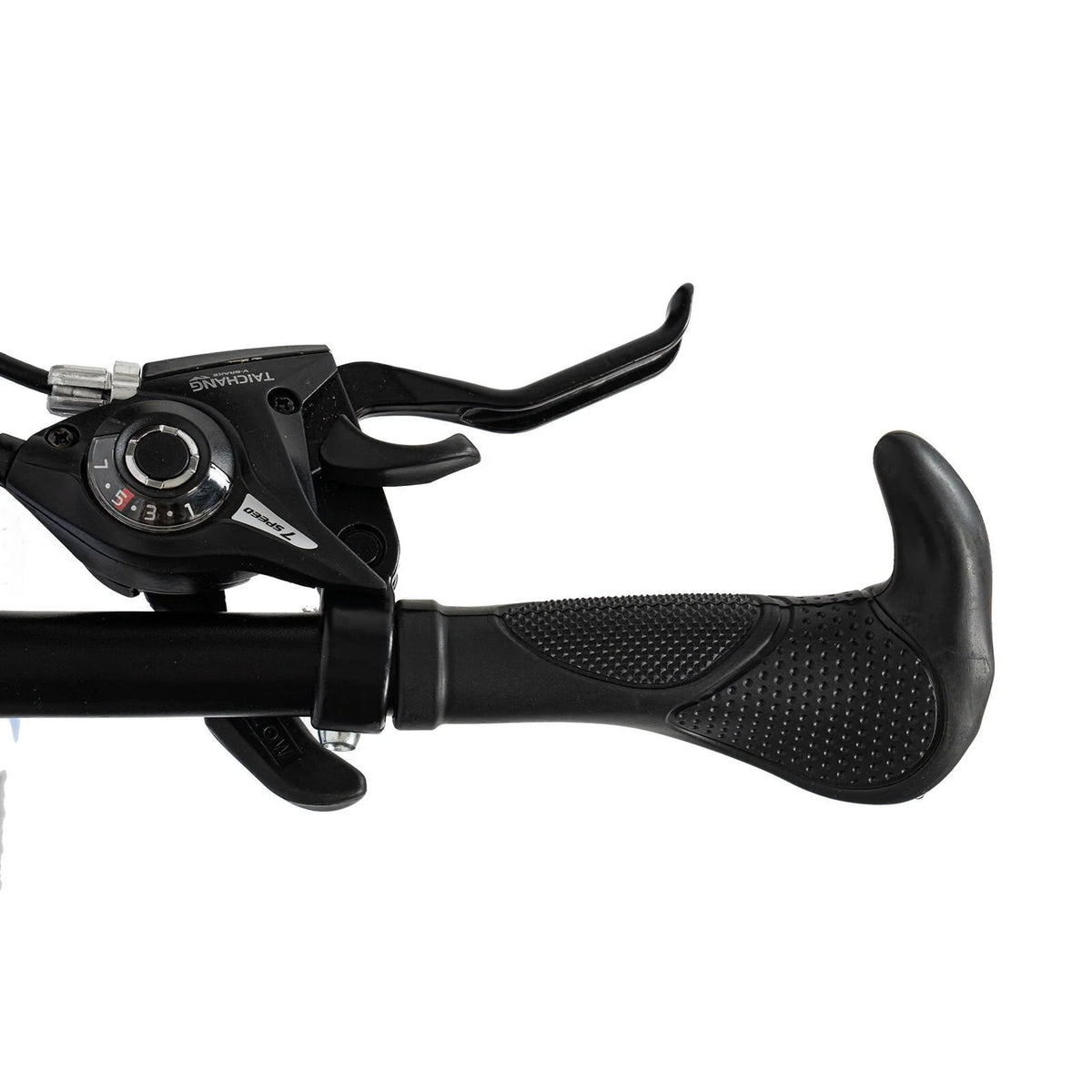 Vélo tout-terrain pliant Wuzstar 26, 21 vitesses, en acier à haute teneur en carbone, avec double frein à disque