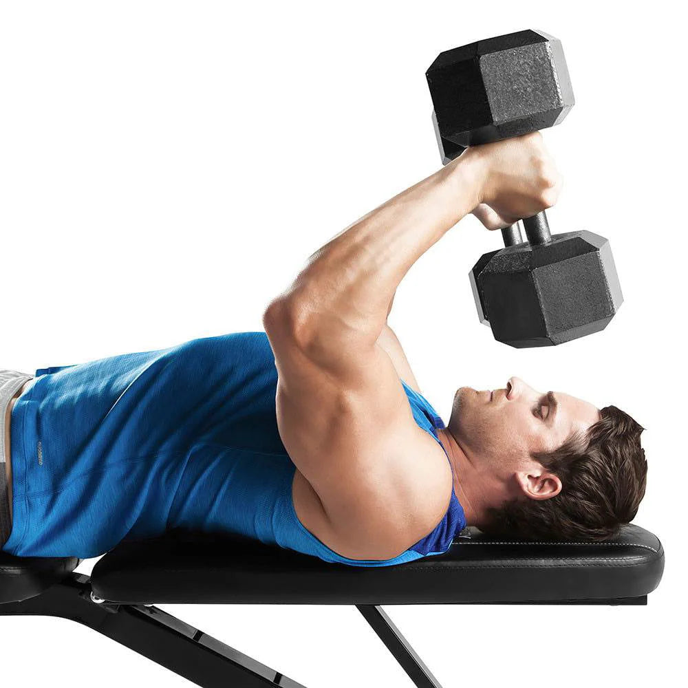 Banc de musculation polyvalent réglable Marcy Pro SB-10115 pour racks et salles de sport à domicile