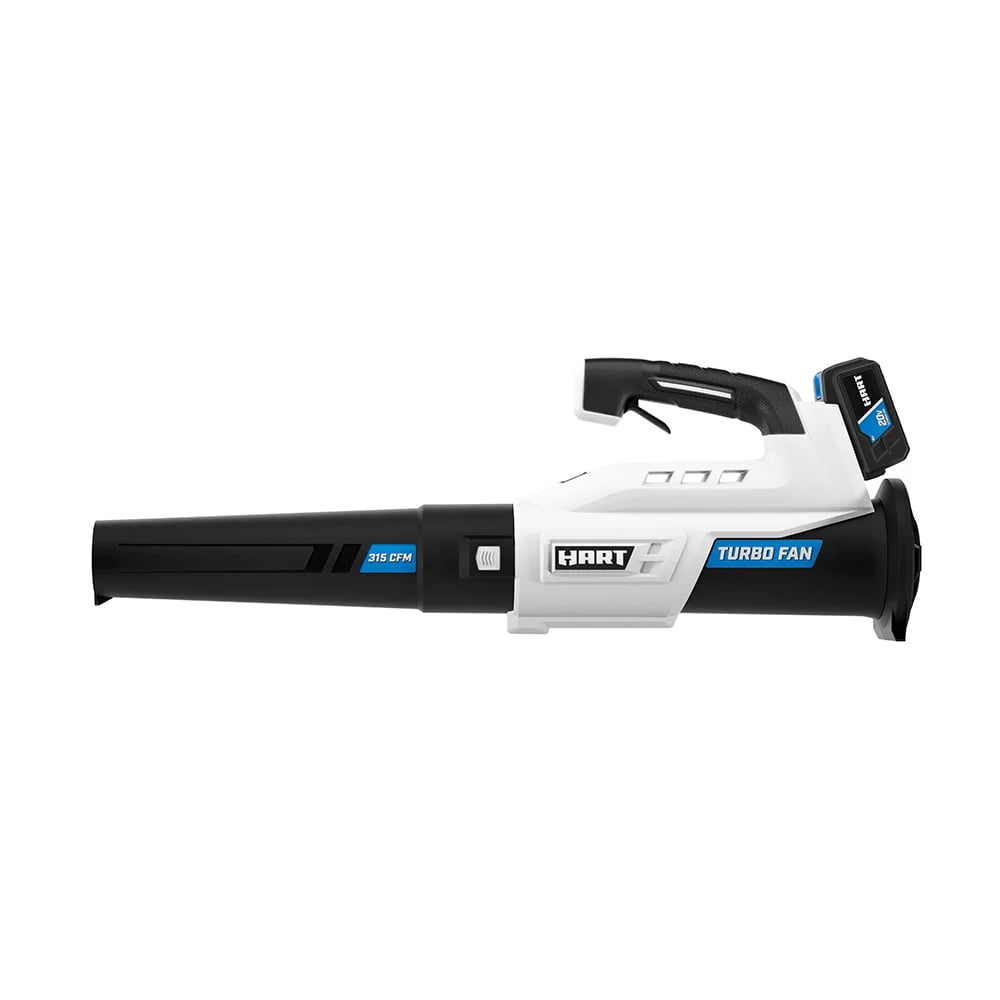 Souffleur turbo HART 20 volts (1) batterie lithium-ion 4,0 Ah