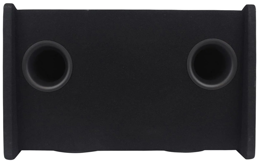 Rockville RV12.2B Enceinte double caisson de basses 12 pouces 1200w+Amplificateur mono+Kit d'amplification
