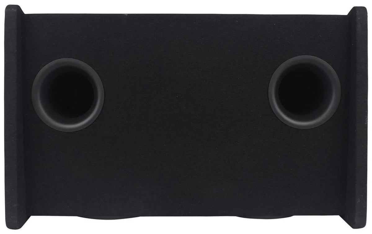 Rockville RV12.2B Enceinte double caisson de basses 12 pouces 1200w+Amplificateur mono+Kit d'amplification