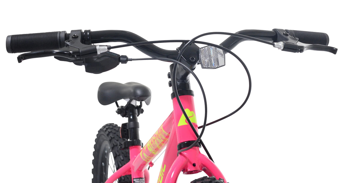 20 VTT Ozark Trail Vibe, 7 vitesses, pour cycliste de 1,20 m à 1,63 m, rose, enfant/préado/ado, unisexe