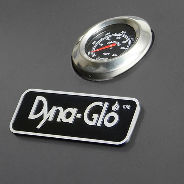 Barbecue à charbon robuste extra-large Dyna-Glo - 32 po de largeur - 816 po² de surface de cuisson Noir