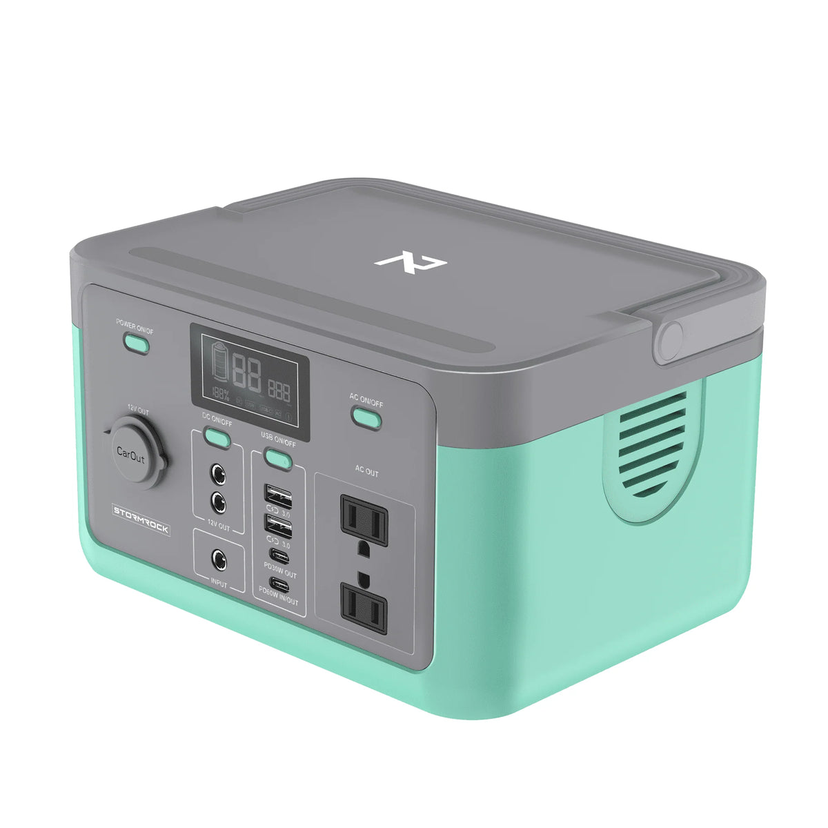 Station électrique portable Stormrock 294,4 Wh 110 V/300 W Générateur solaire à batterie LiFePO4 pour le camping en plein air