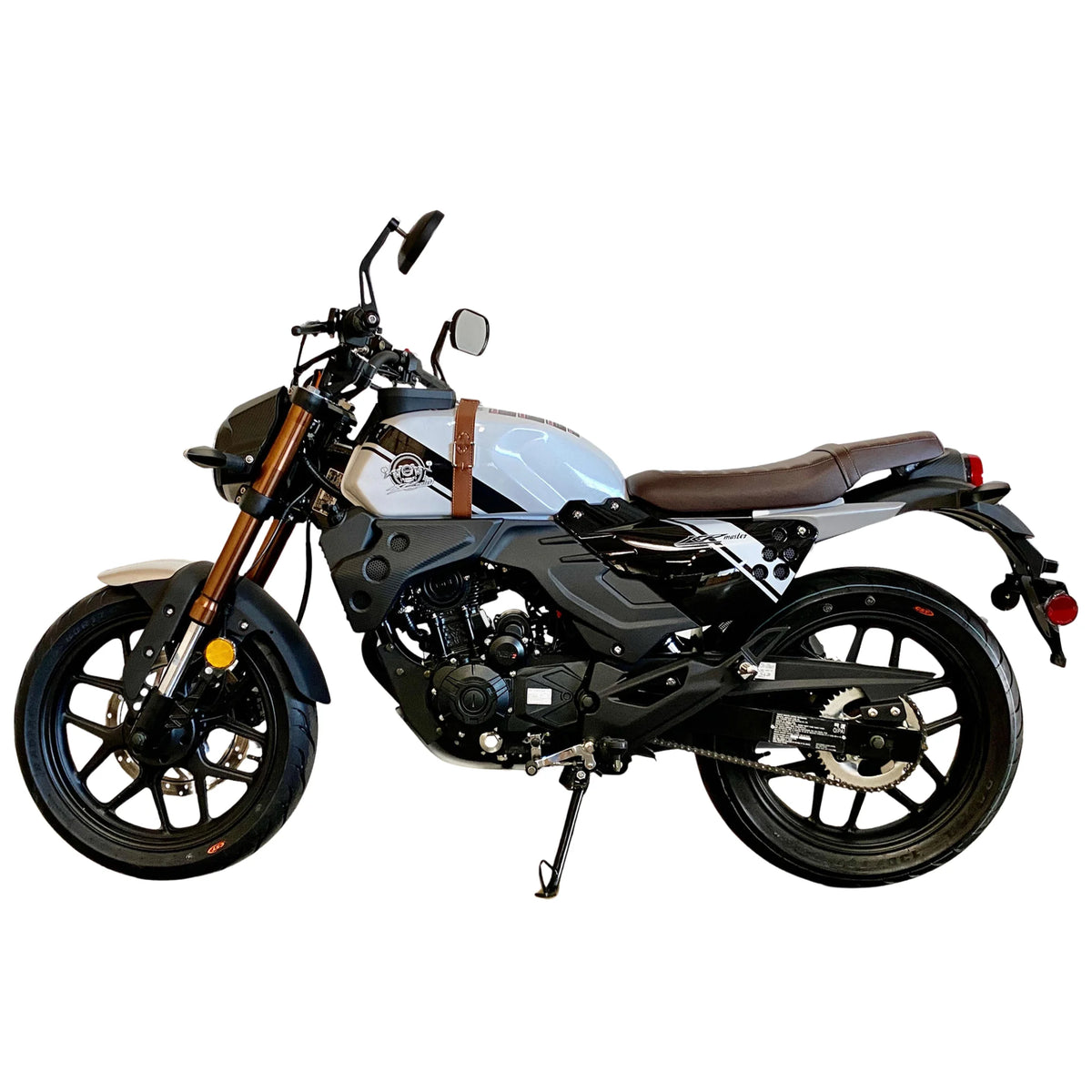 Moto Lifan KPM 200 | Café Racer 200 cc à injection électronique | Moto de route à 6 vitesses