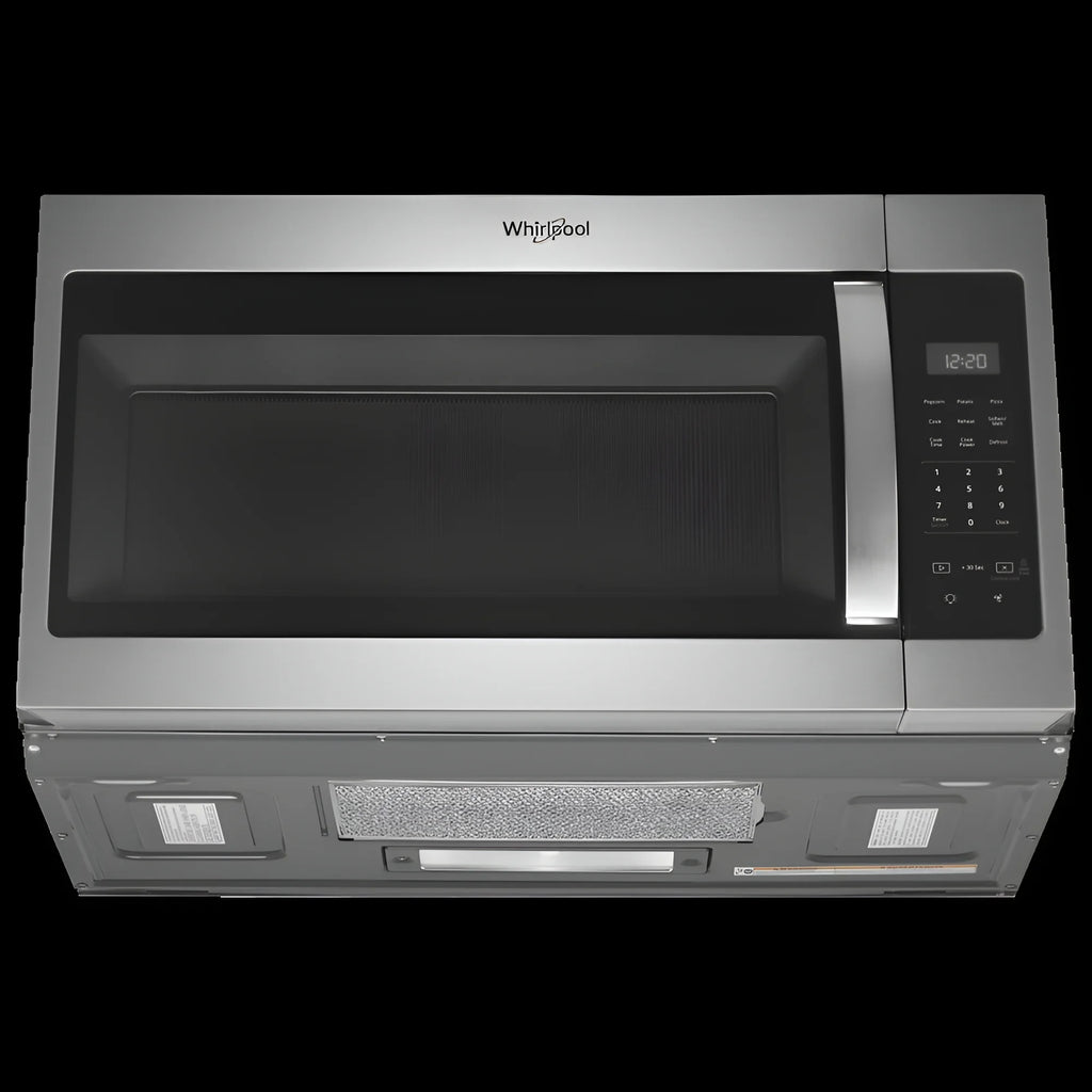 Combiné hotte et micro-ondes Whirlpool de 1,7 pi³ noir