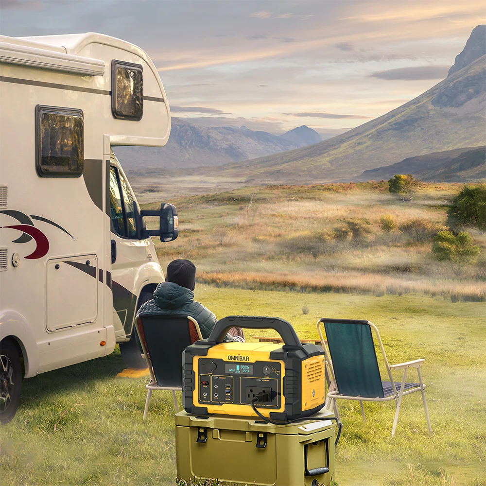 Station d’énergie portable Mondawe 1 000 W, générateur solaire 1 024 Wh avec prise CA pour la maison, le camping et les urgences
