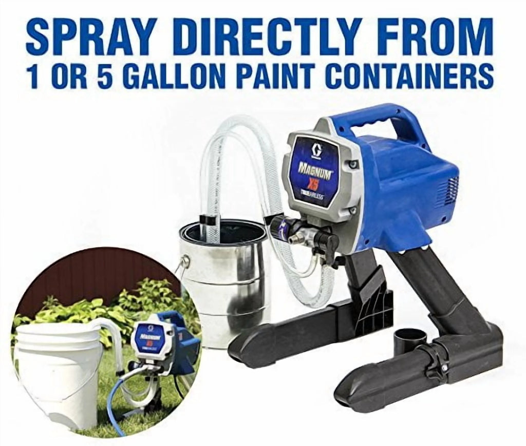 Pulvérisateur Airless sur pied Graco Magnum 262800 X5, Bleu