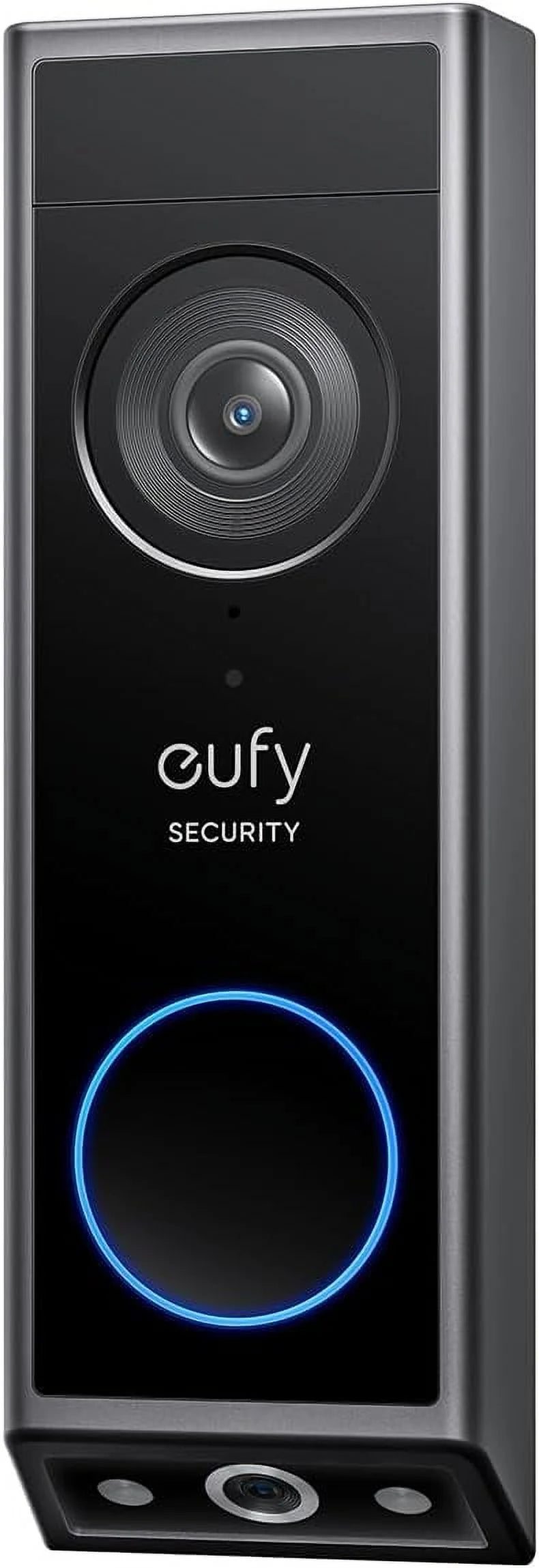 Sonnette vidéo eufy Security E340, double caméra avec surveillance des livraisons, caméra 2K