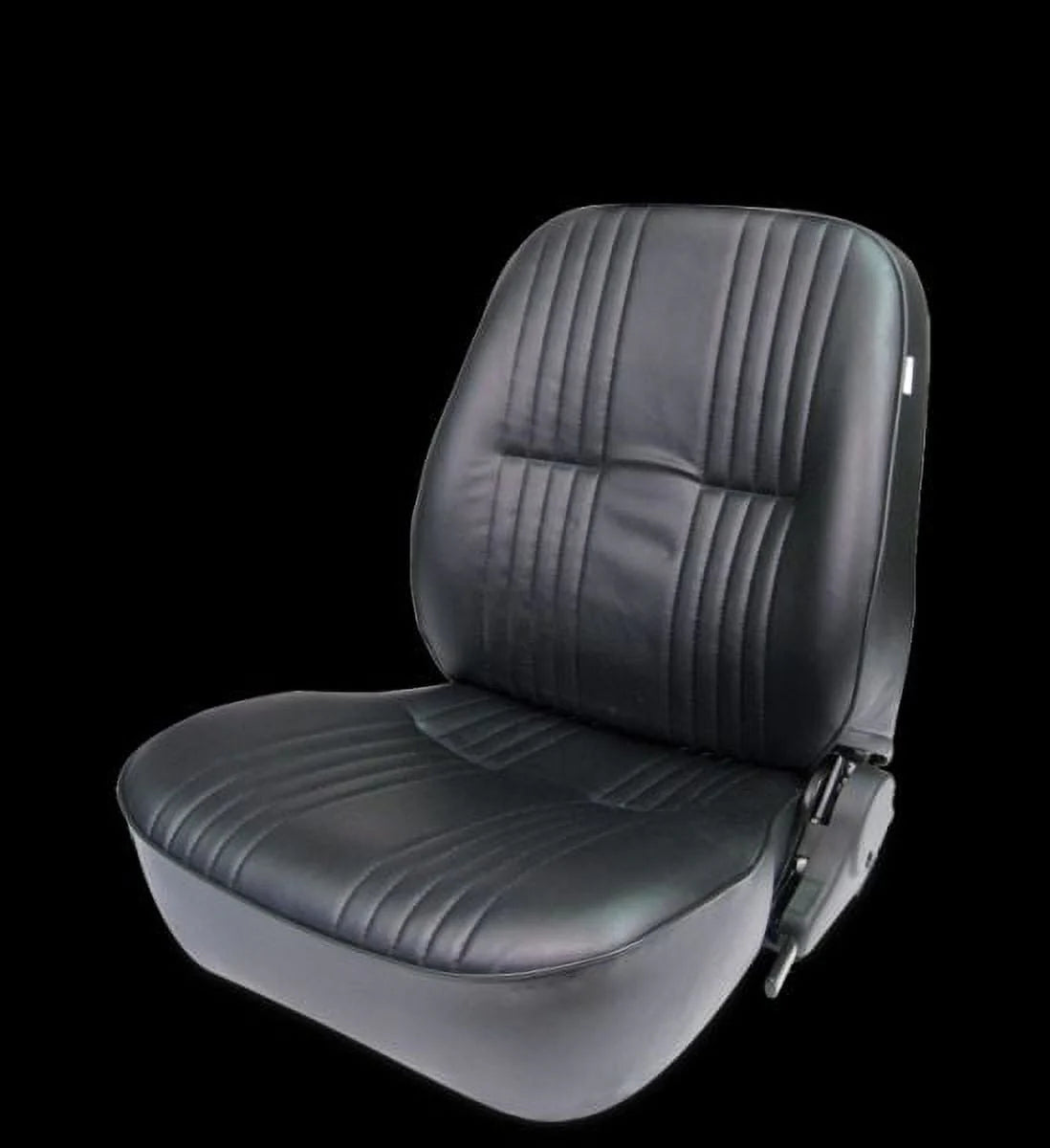 Siège inclinable gauche en vinyle noir ProCar by Scat 80-1400-51L Série LOWBACK 1400