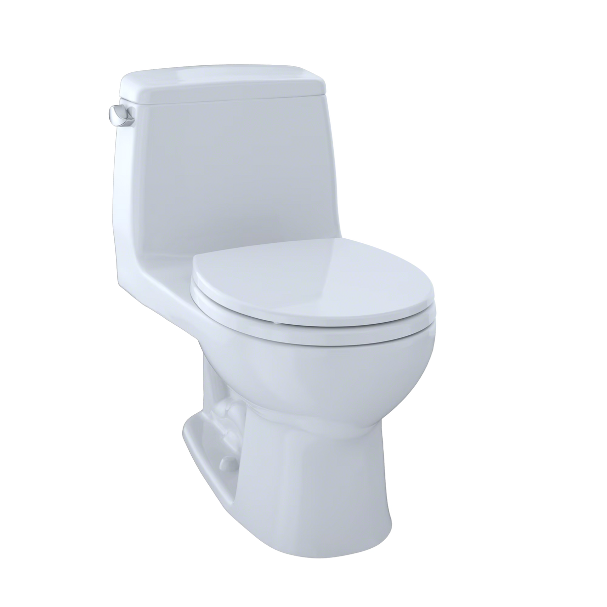 TOTO? Eco UltraMax? Toilette monobloc à cuvette ronde 1,28 GPF, blanc coton - MS853113E#01