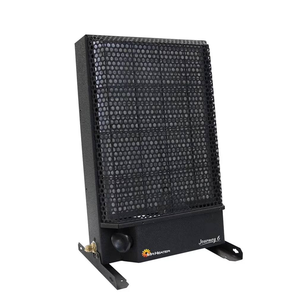 Chauffage catalytique au propane Mr Heater Journey 6 breveté, sûr en intérieur, 6 000 BTU