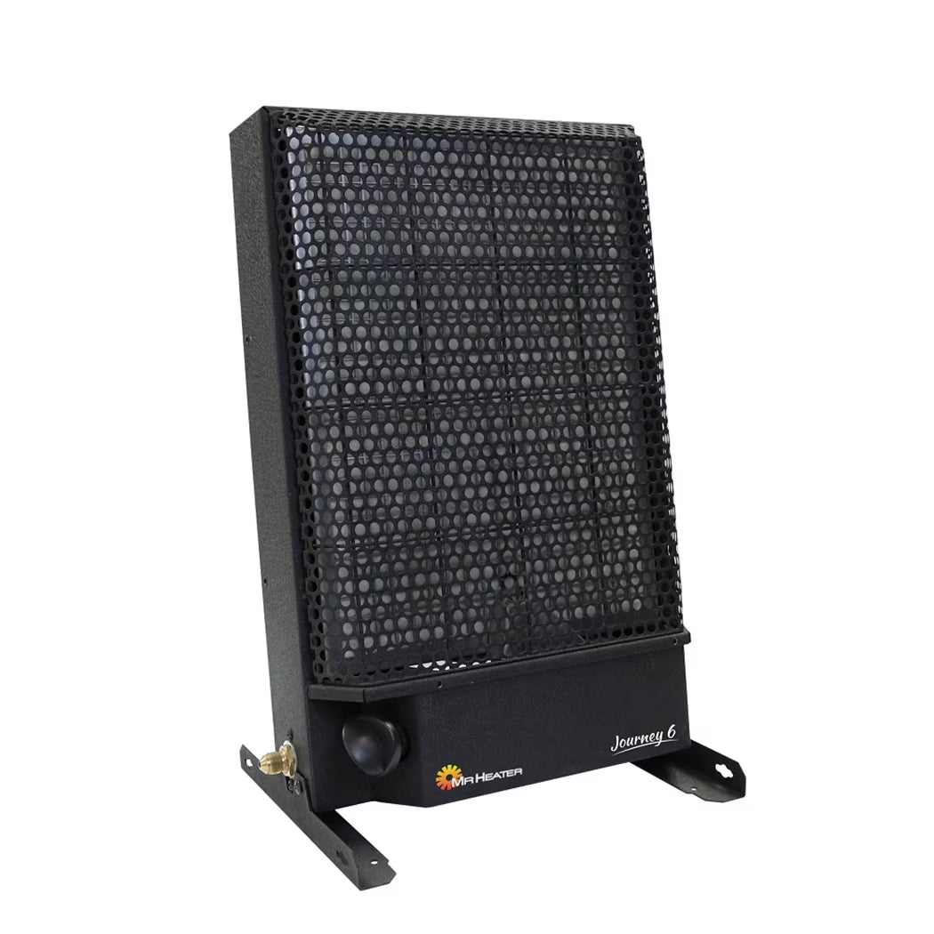 Chauffage catalytique au propane Mr Heater Journey 6 breveté, sûr en intérieur, 6 000 BTU