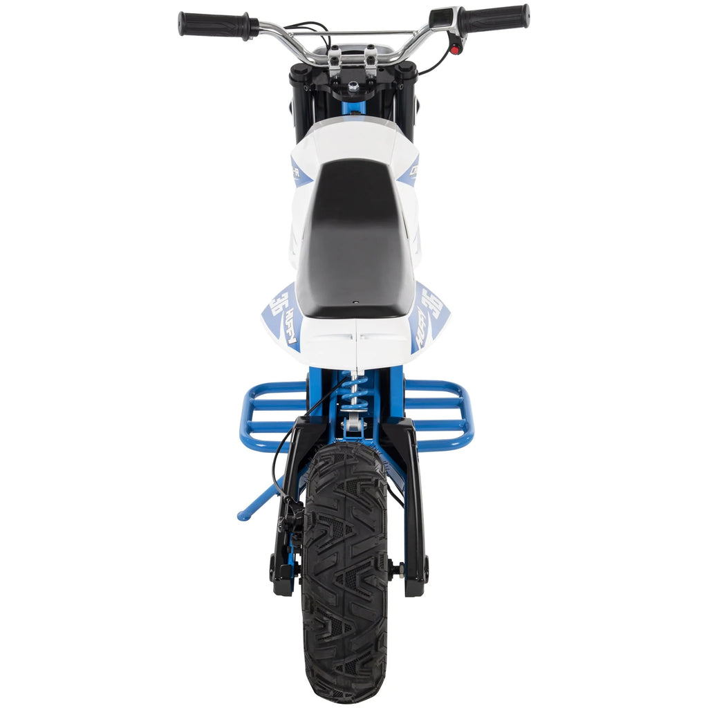 Mini-moto électrique Huffy CR8-R 36 volts, blanche