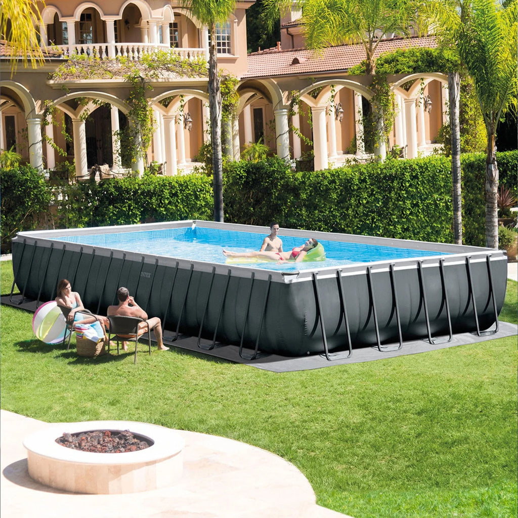 Piscine rectangulaire Intex 26373EH 32' x 16' x 52 avec structure Ultra XTR et pompe