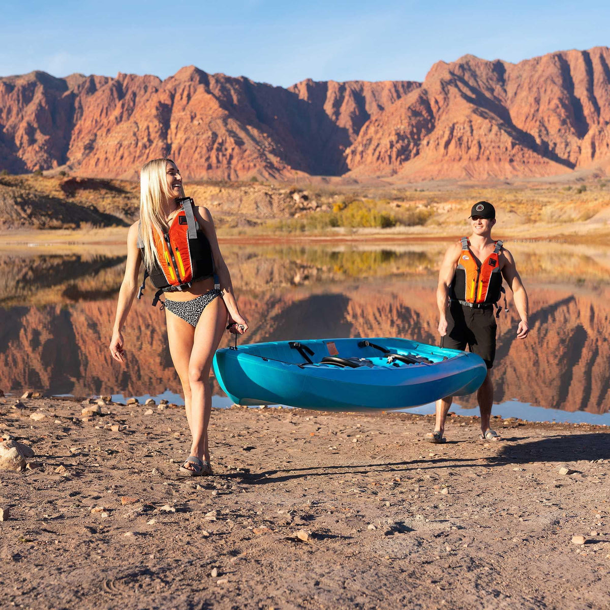 Kayak tandem Sit-on-Top Lifetime Envoy 10,5 pi, Sky Fusion (91192)