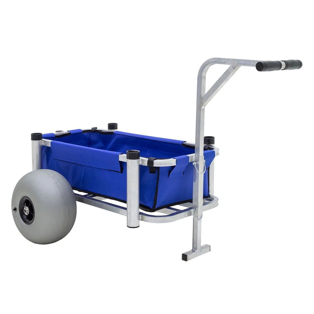 Chariot de pêche et de plage Harbor Mate avec roues gonflables