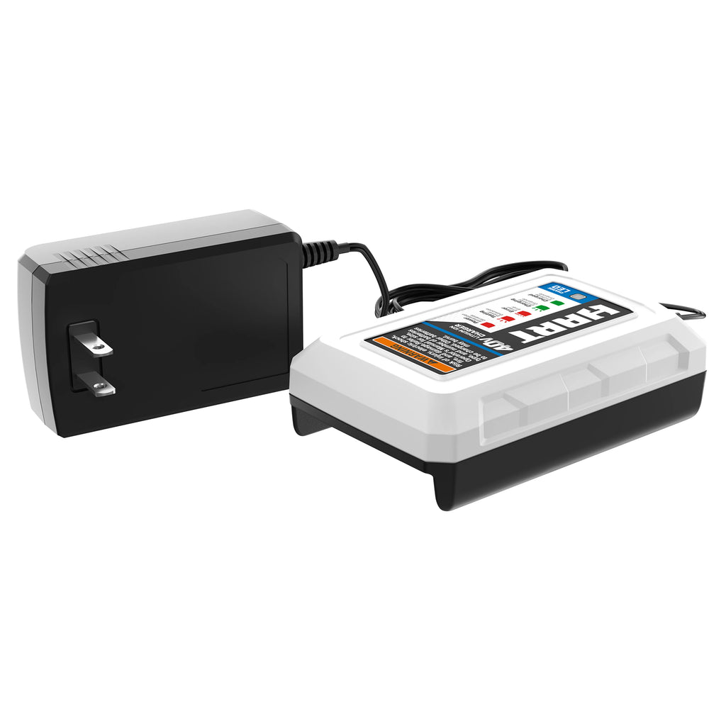 Kit de tondeuse autotractée sans balais HART 40 volts de 20 pouces, (1) batterie lithium-ion 6,0 Ah