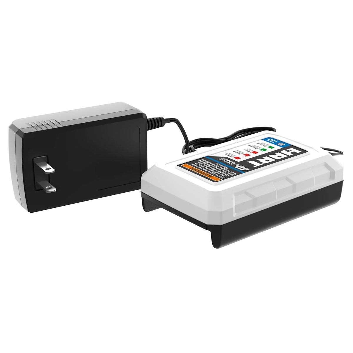 Kit de tondeuse autotractée sans balais HART 40 volts de 20 pouces, (1) batterie lithium-ion 6,0 Ah