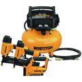 Kit combiné Bostitch BTFP3KIT 3 pièces : cloueuse et compresseur d’air à palettes sans huile de 0,8 CV avec réservoir de 6 gallons