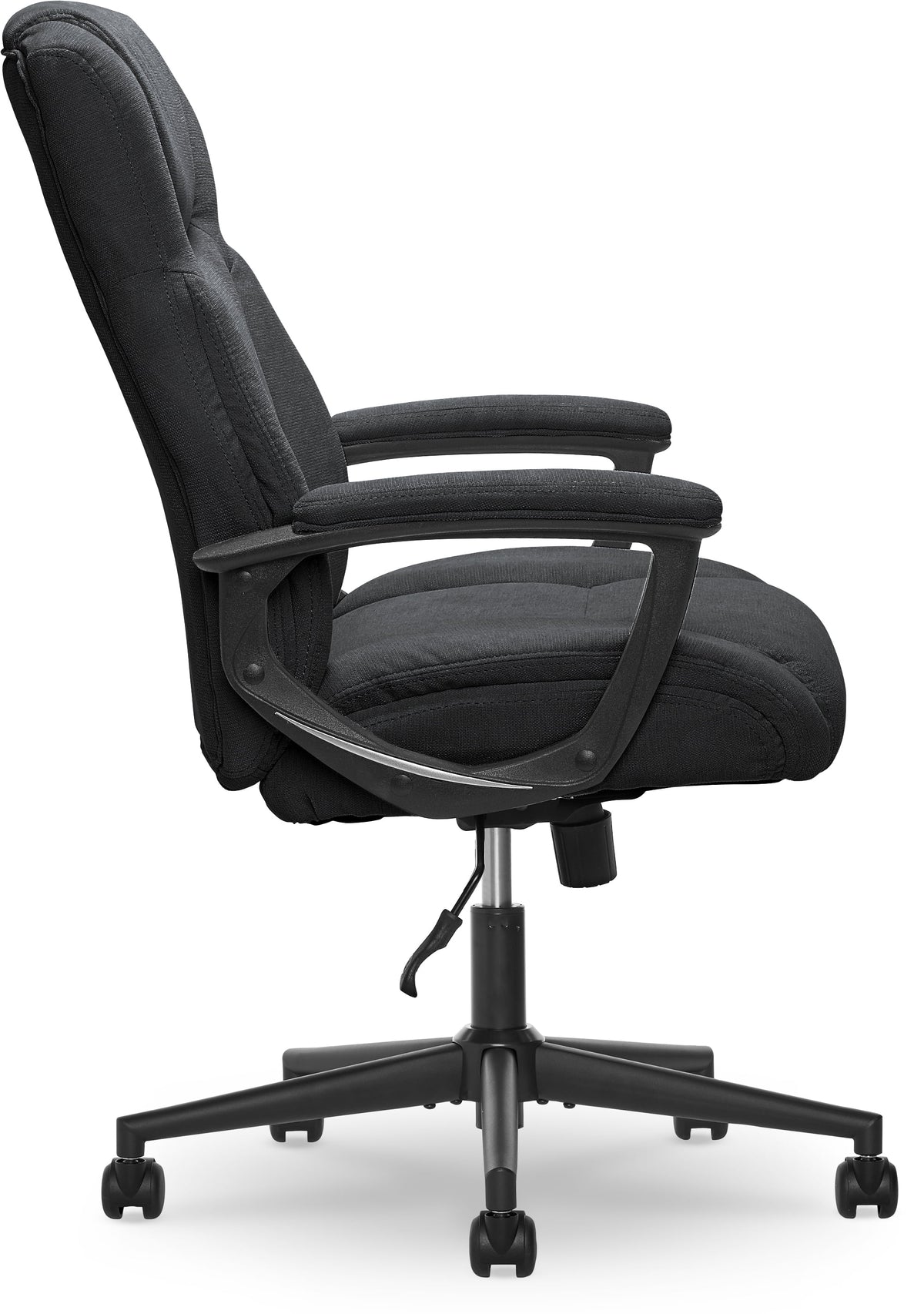 Chaise de bureau Serta Connor en microfibre gris clair