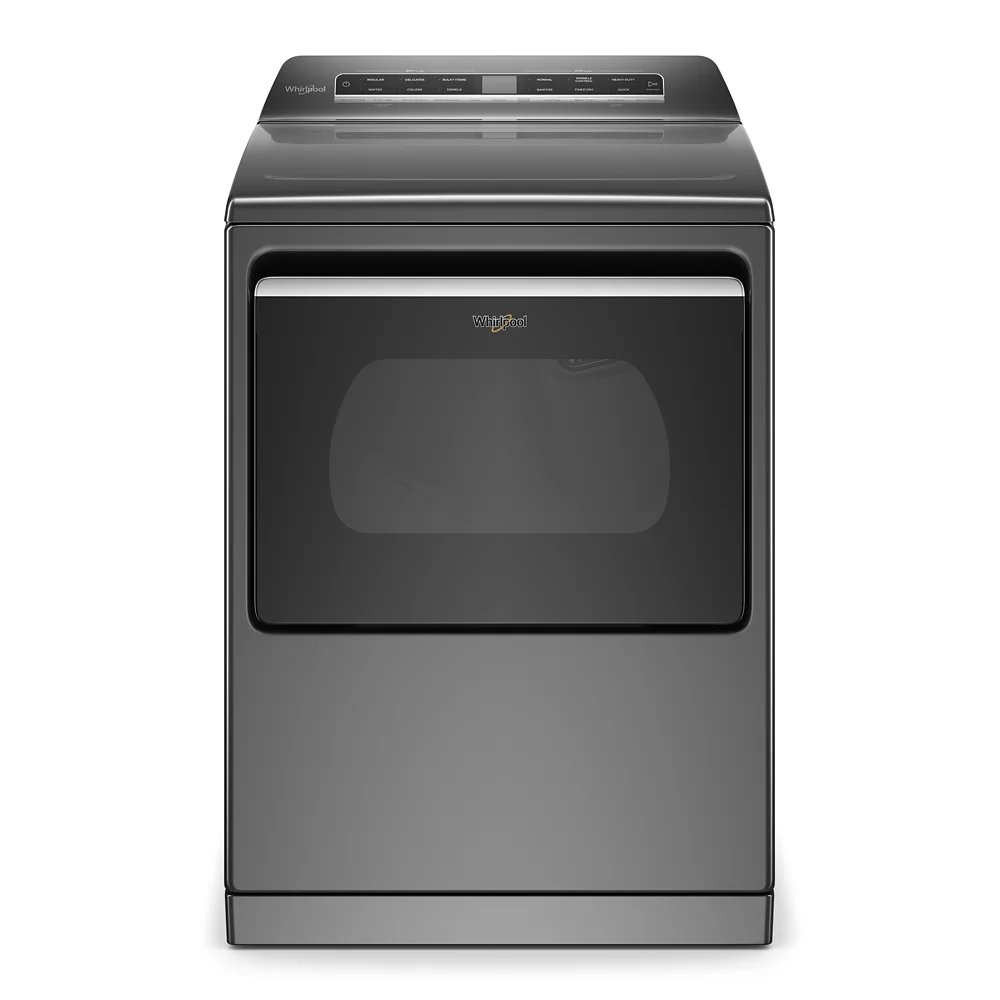 Sèche-linge Whirlpool à chargement par le haut de 7,4 pi³, Chrome Shadow