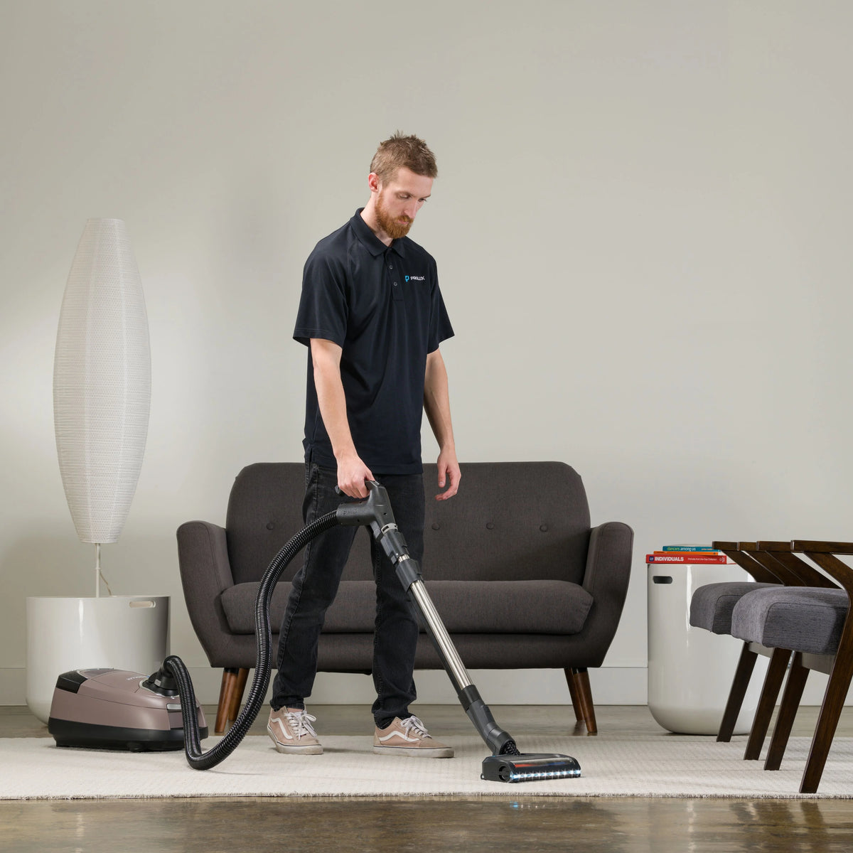 Aspirateur à bac Prolux QX60 avec brosse motorisée Wessel Werk EBK250