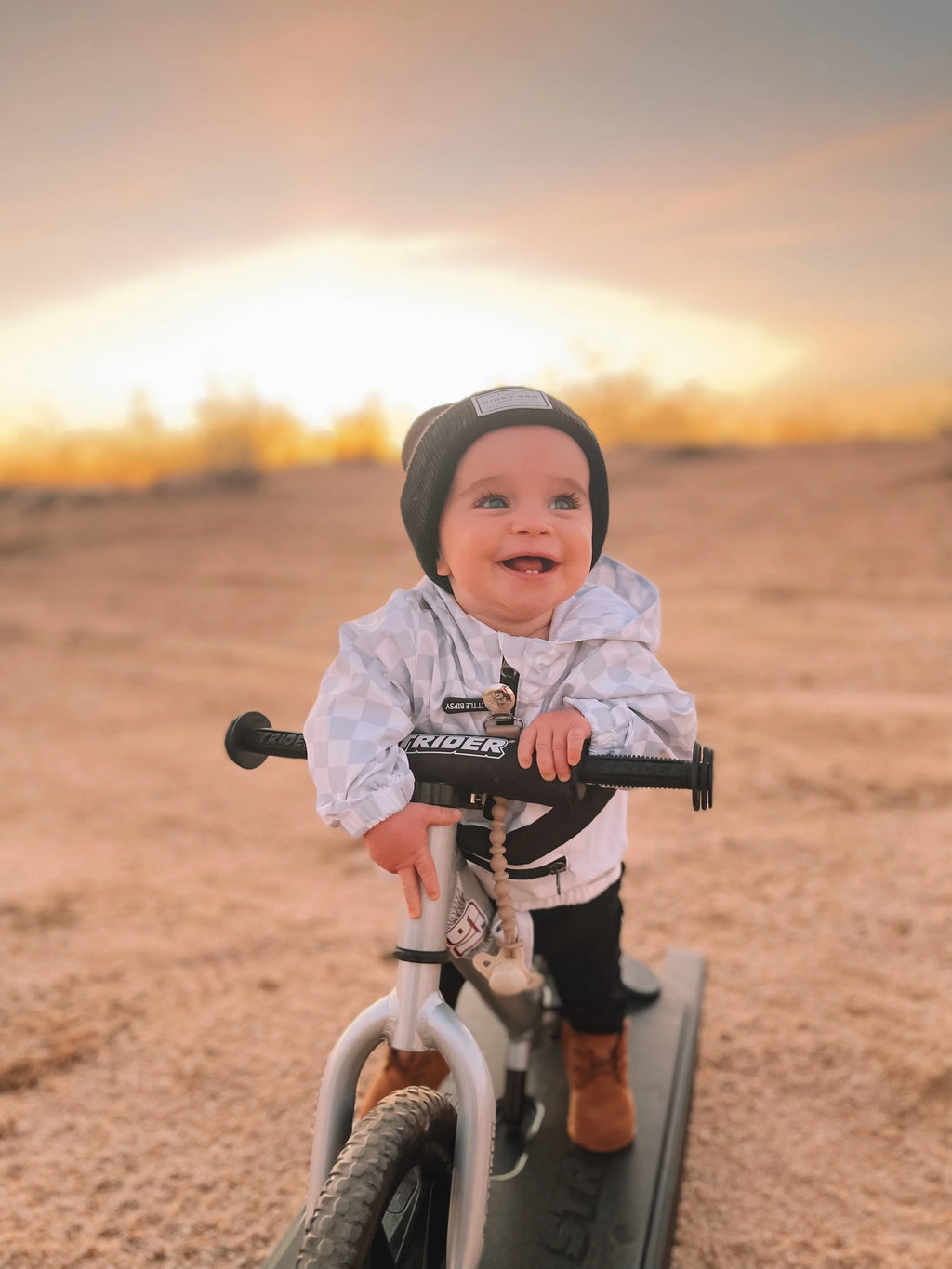 Strider - Vélo d’équilibre bascule 2-en-1 12 Pro, de 6 mois à 5 ans - Argent