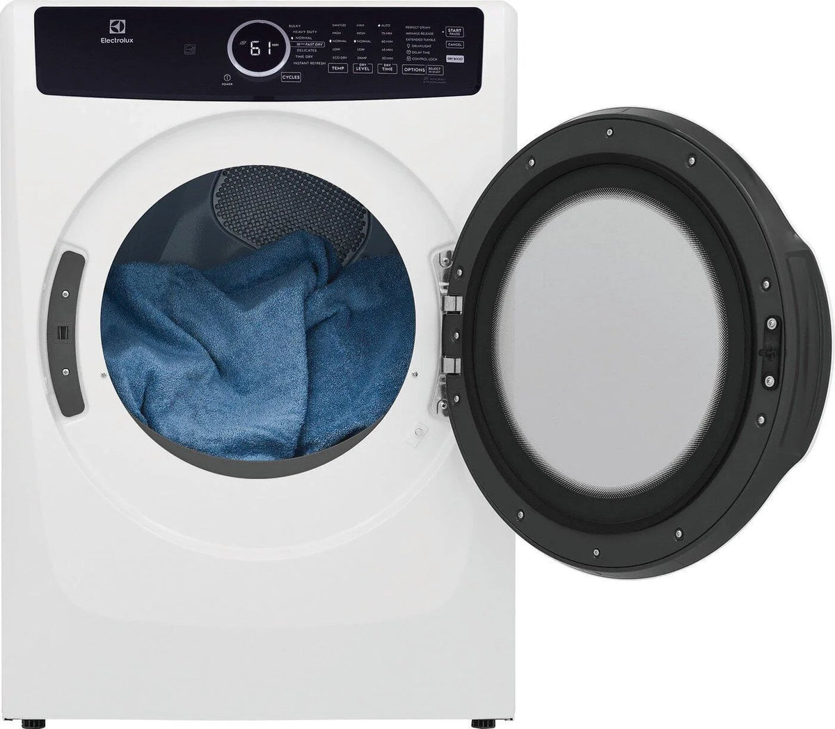 Sèche-linge électrique Electrolux à chargement frontal Perfect Steam avec rafraîchissement instantané, 8,0 pi³